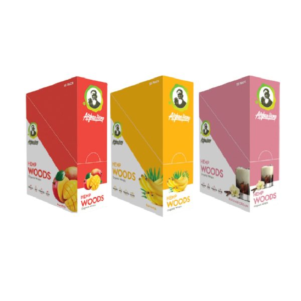 Organic Wraps 25 per Box by Afghan Hemp – distributed by New England Distro