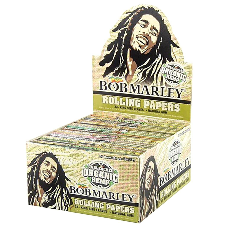 qKwYZ0rIiZhvgJjX7O41lw0iOrfJKOxqUHWqJypi.jpeg King Size Unbleached Organic Rolling Papers 50 Per Box by Bob Marley – distributed by New England Distro