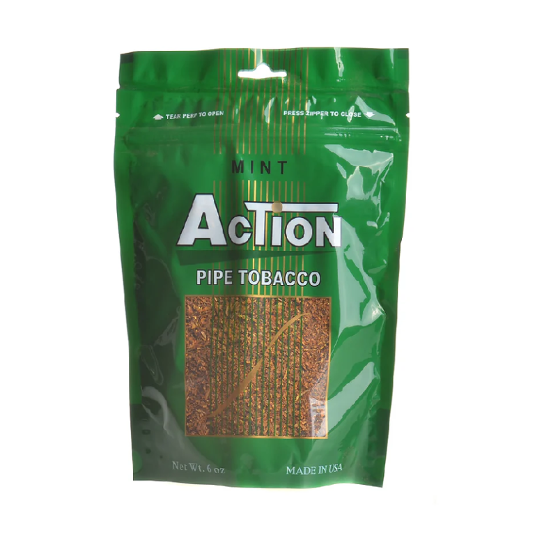 ACTION PIPE TOBACCO 6 OZ. BAG New England Distro