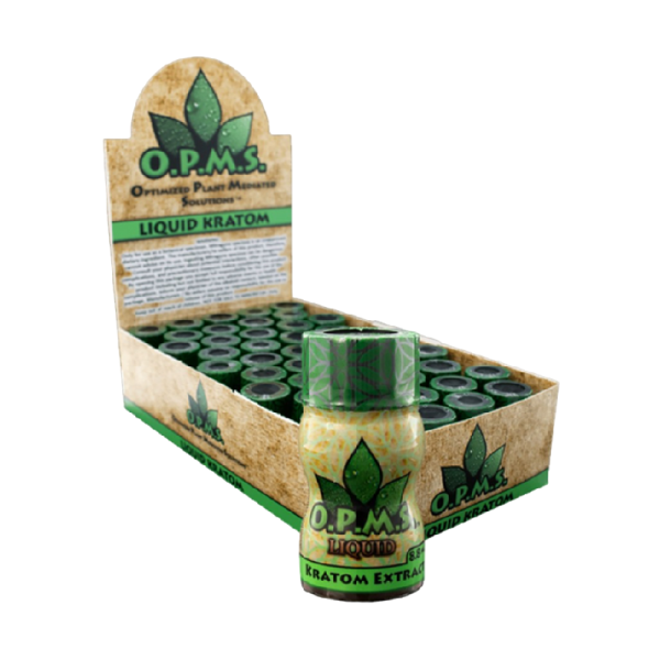 Gold Kratom Capsules by OPMS – distributed by New England Distro