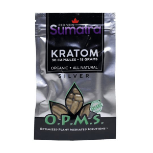 18gm 30CT Capsules by OPMS Silver – distributed by New England Distro