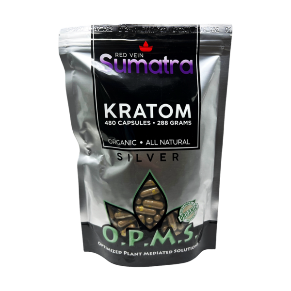 72gm 120CT Capsules by OPMS Silver – distributed by New England Distro