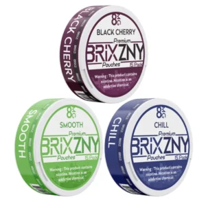 BRIXZNYC 8MG Nicotine Pouch – Bold New England Boost