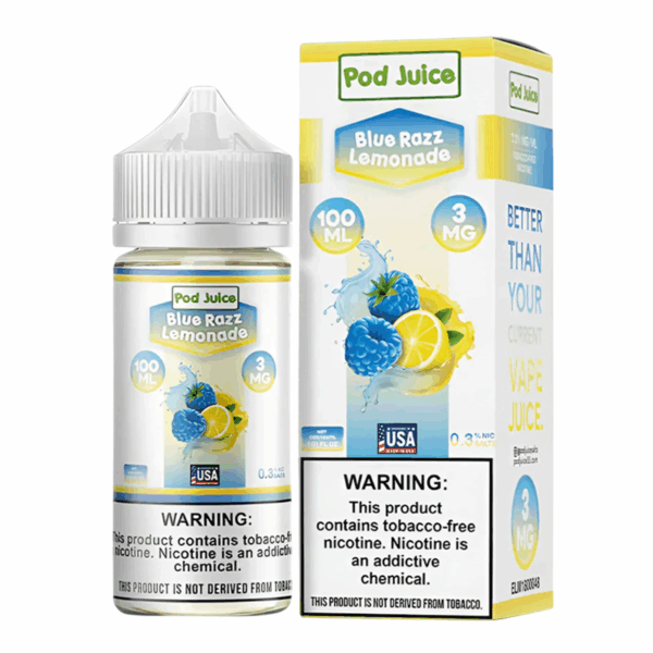 New England – Pod Juice Blur Razz disposable