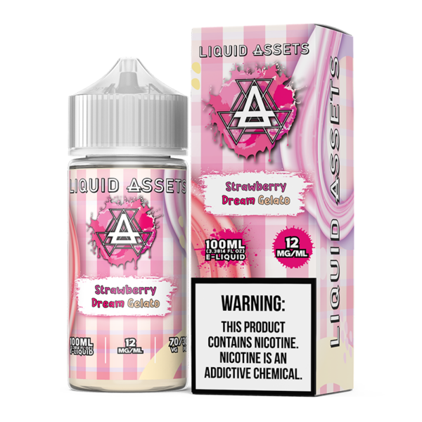 Strawberry E-Liquid by Liquid Assets – distributed by New England Distro